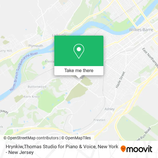 Hrynkiw,Thomas Studio for Piano & Voice map