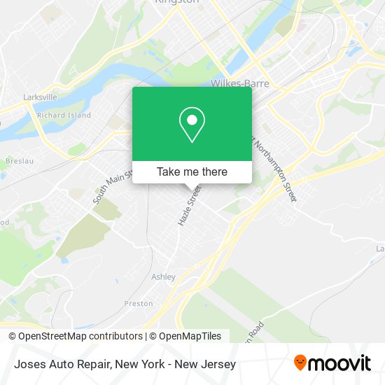 Mapa de Joses Auto Repair