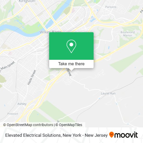 Elevated Electrical Solutions map