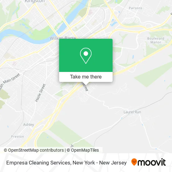 Empresa Cleaning Services map