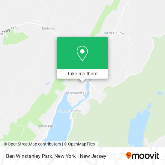 Mapa de Ben Winstanley Park