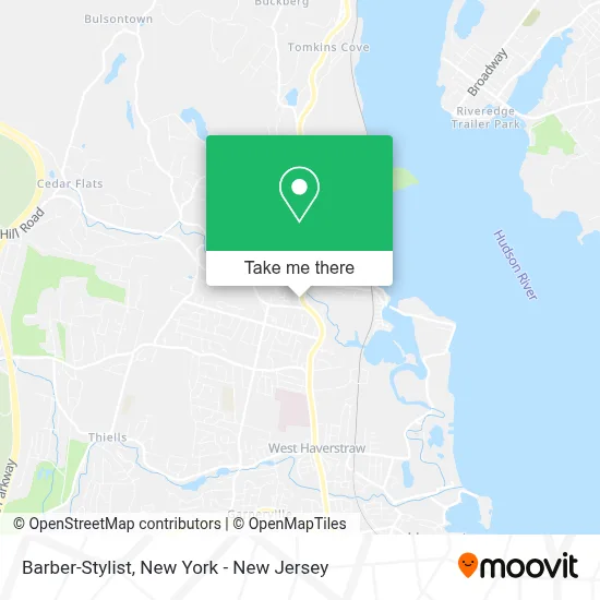 Barber-Stylist map