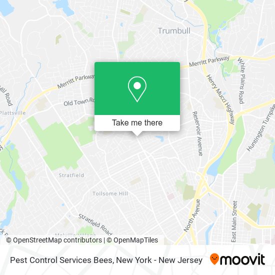 Pest Control Services Bees map