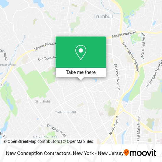 Mapa de New Conception Contractors