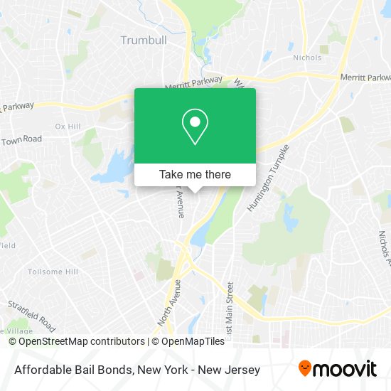 Mapa de Affordable Bail Bonds