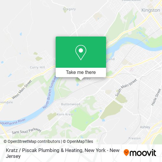 Kratz / Piscak Plumbing & Heating map