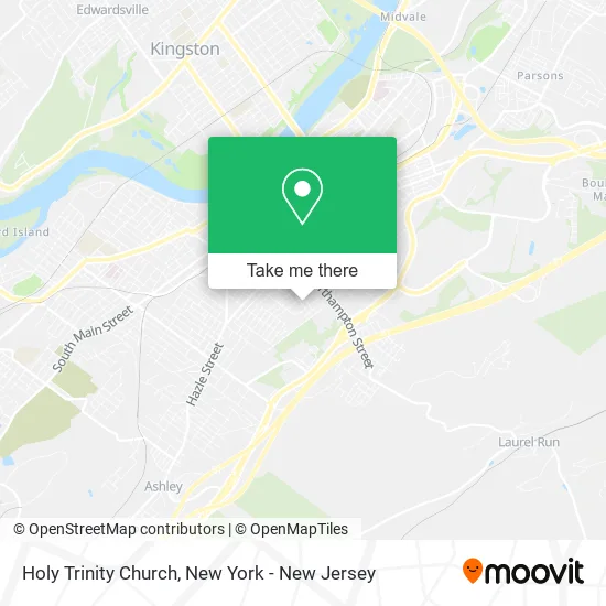 Holy Trinity Church map