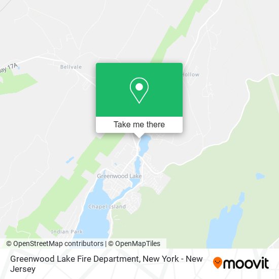 Mapa de Greenwood Lake Fire Department