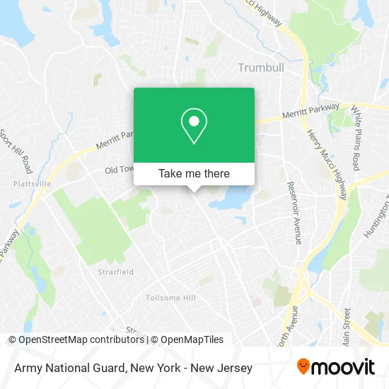 Army National Guard map