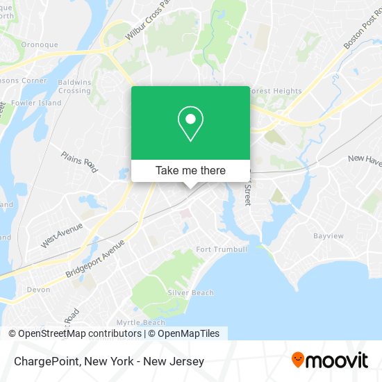 ChargePoint map