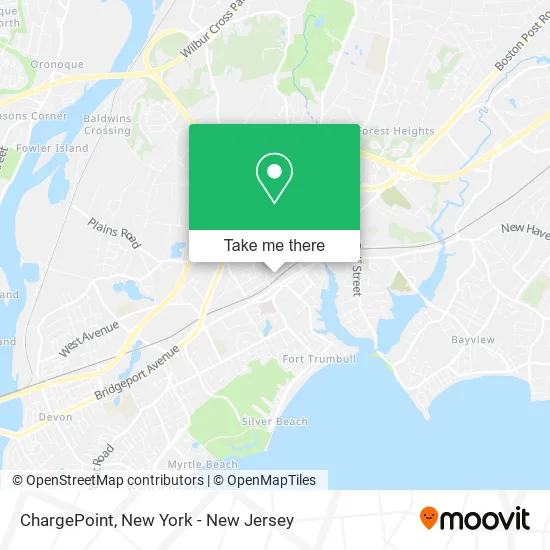 ChargePoint map