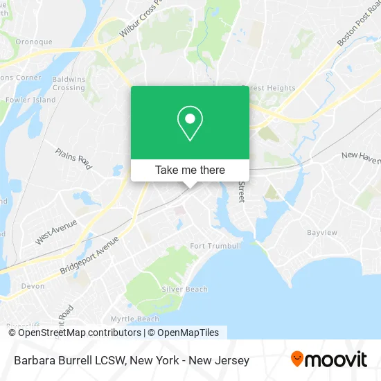 Barbara Burrell LCSW map