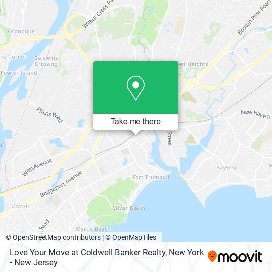 Love Your Move at Coldwell Banker Realty map