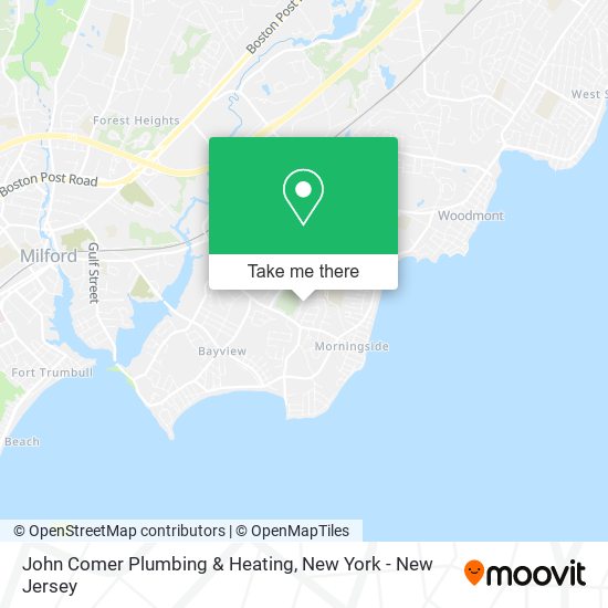 Mapa de John Comer Plumbing & Heating