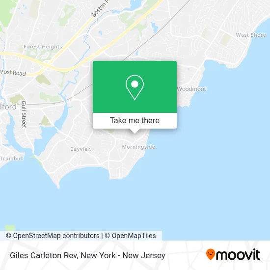 Giles Carleton Rev map