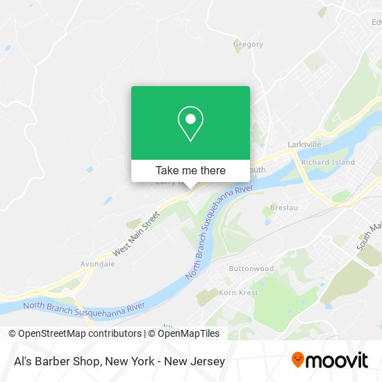 Mapa de Al's Barber Shop