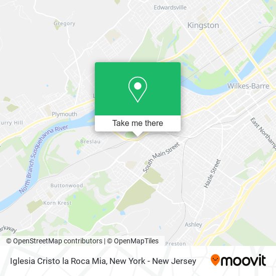 Iglesia Cristo la Roca Mia map