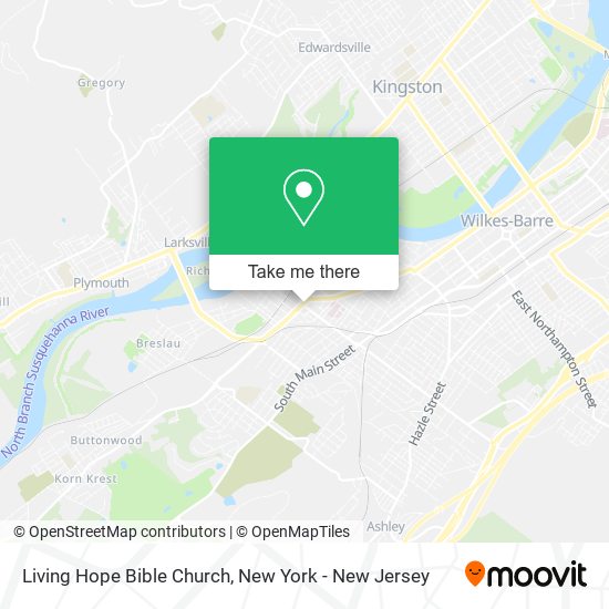 Living Hope Bible Church map