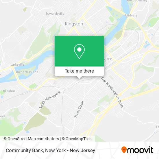 Community Bank map