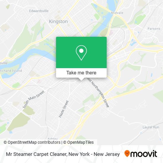 Mr Steamer Carpet Cleaner map