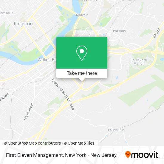 First Eleven Management map