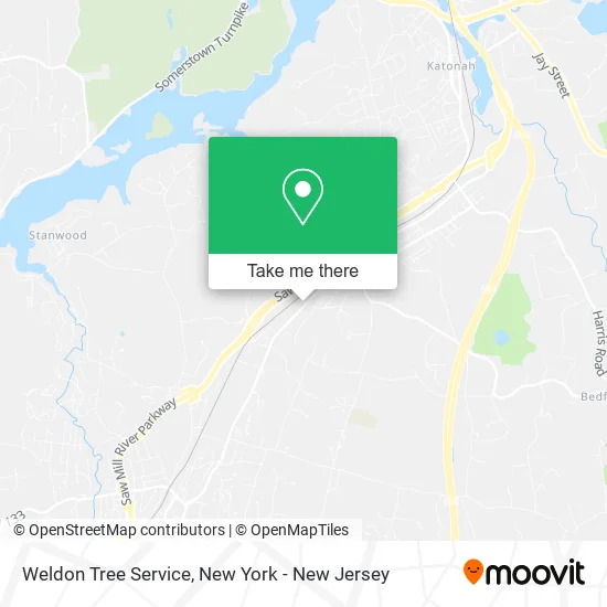 Weldon Tree Service map