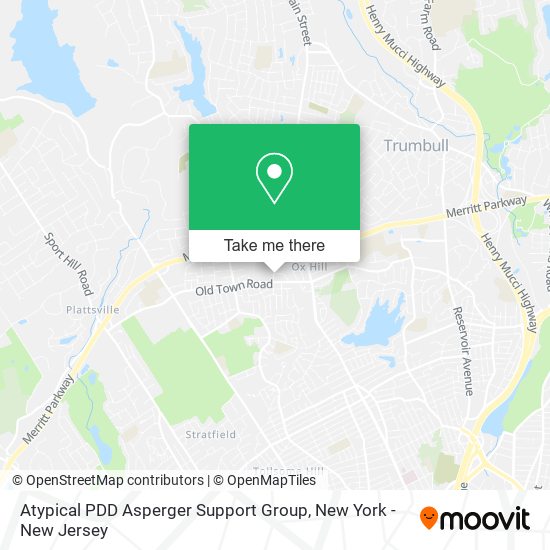 Atypical PDD Asperger Support Group map