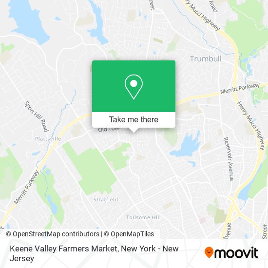 Keene Valley Farmers Market map