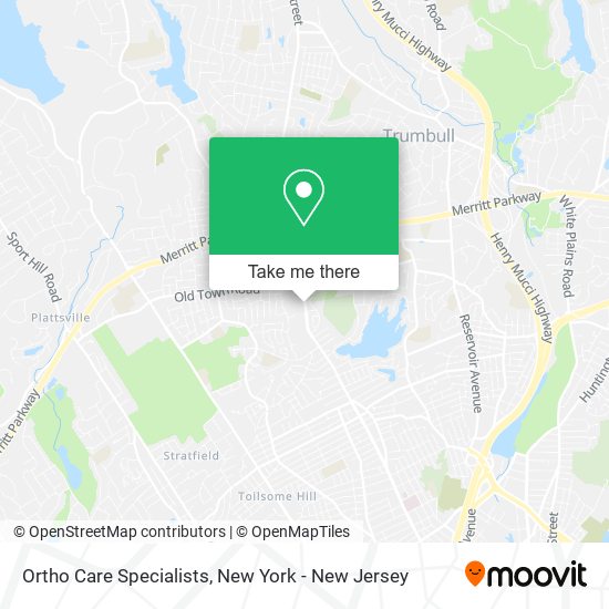 Ortho Care Specialists map