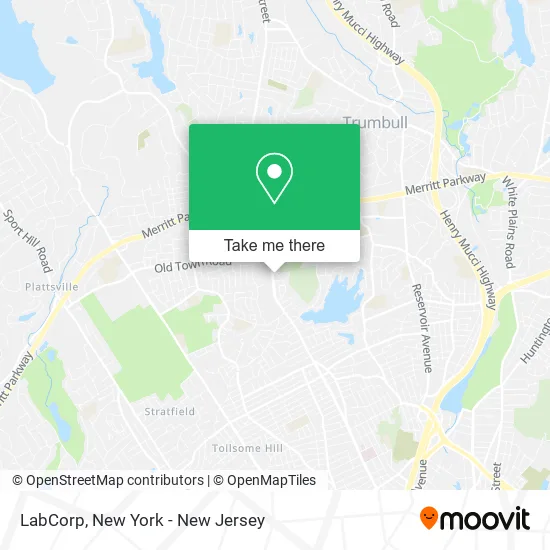LabCorp map