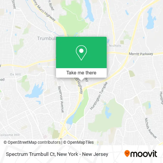 Spectrum Trumbull Ct map