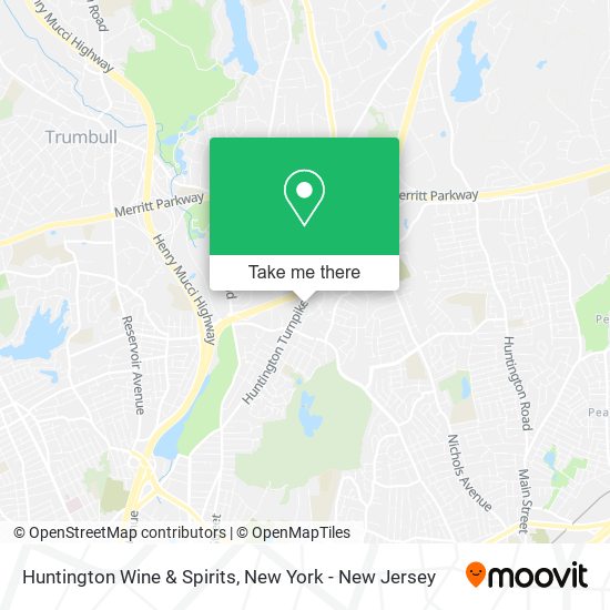 Huntington Wine & Spirits map