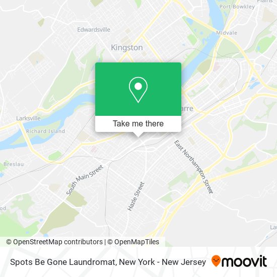 Mapa de Spots Be Gone Laundromat
