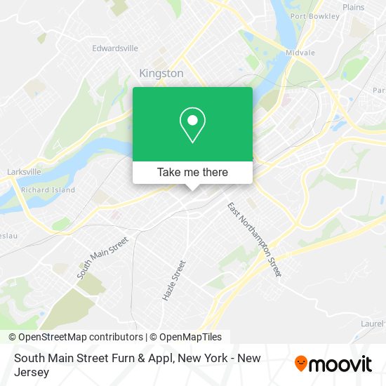 South Main Street Furn & Appl map