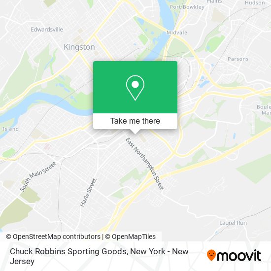 Mapa de Chuck Robbins Sporting Goods