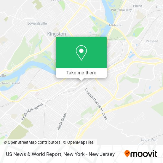 Mapa de US News & World Report