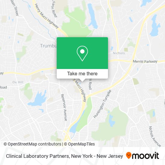 Mapa de Clinical Laboratory Partners