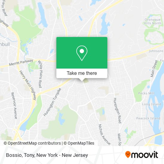 Bossio, Tony map