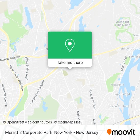 Mapa de Merritt 8 Corporate Park