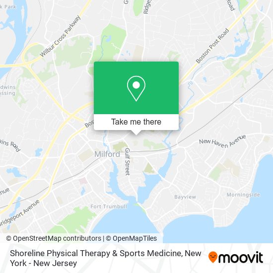 Mapa de Shoreline Physical Therapy & Sports Medicine