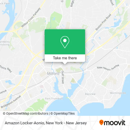 Amazon Locker-Aonio map