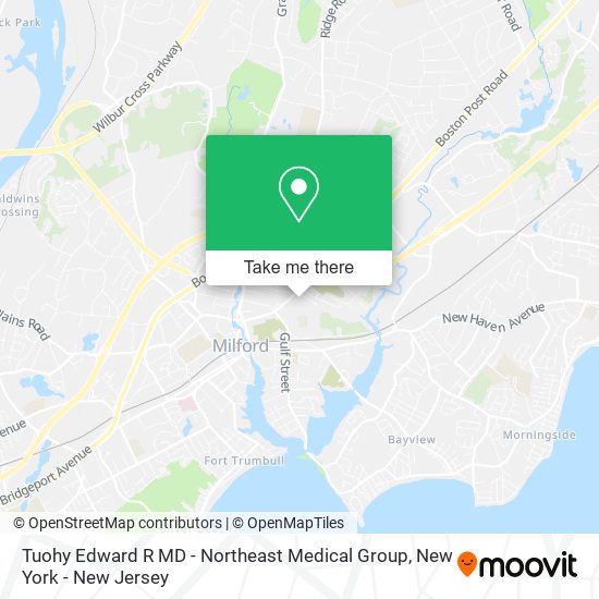 Tuohy Edward R MD - Northeast Medical Group map