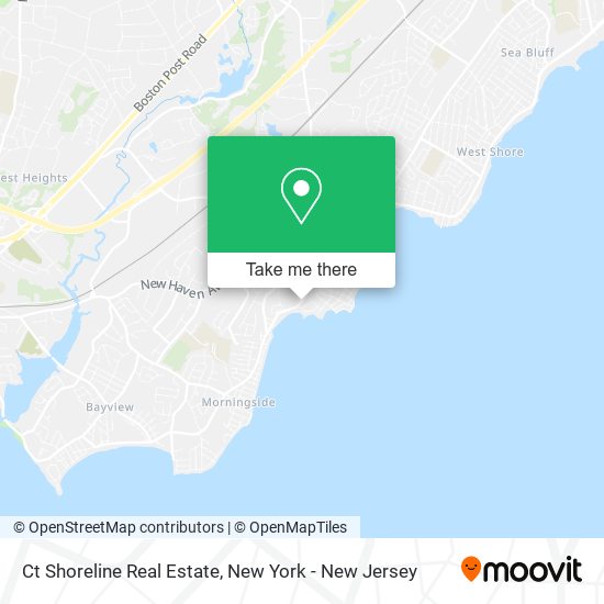 Ct Shoreline Real Estate map