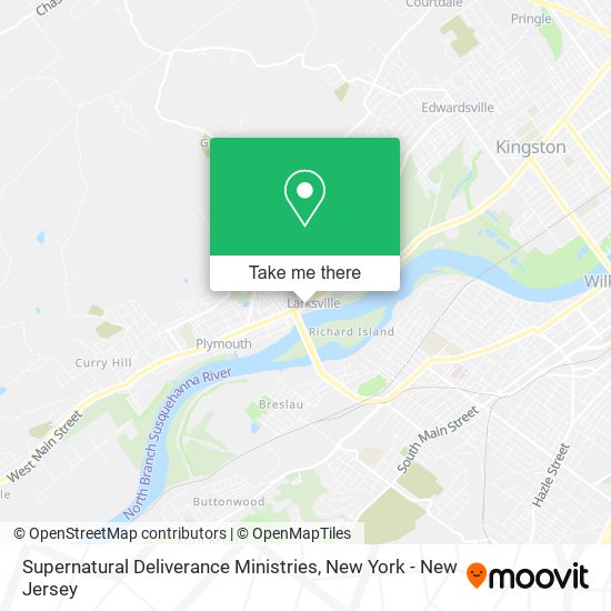 Supernatural Deliverance Ministries map