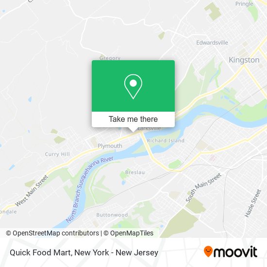 Quick Food Mart map