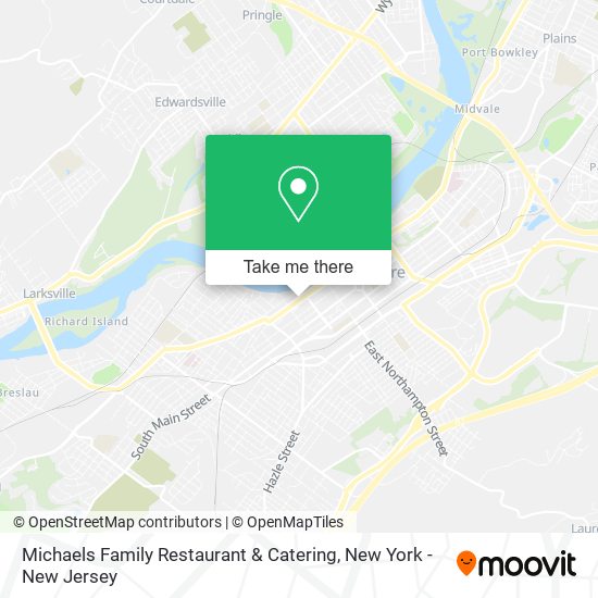 Michaels Family Restaurant & Catering map