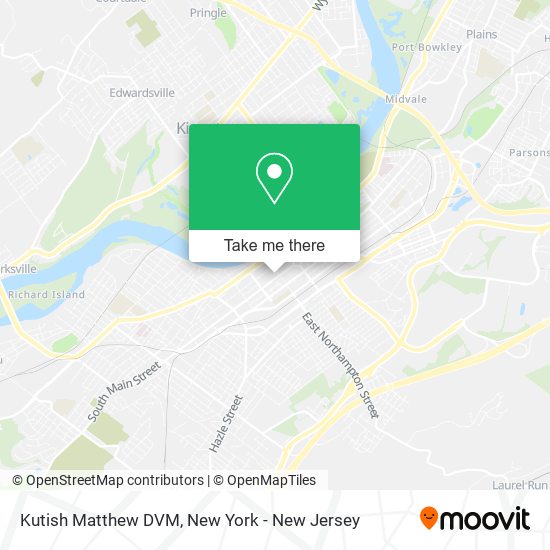 Mapa de Kutish Matthew DVM