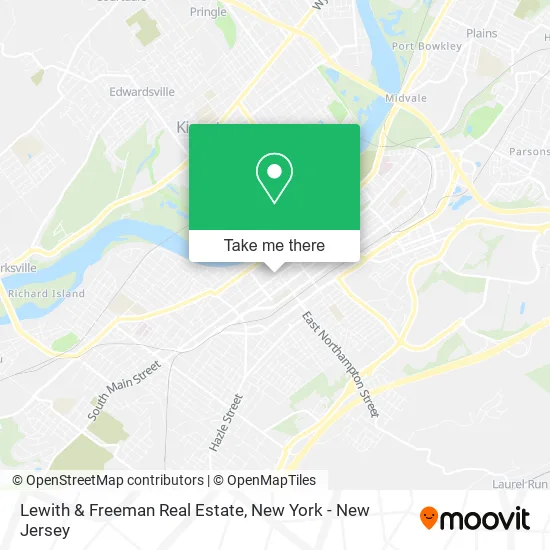 Lewith & Freeman Real Estate map