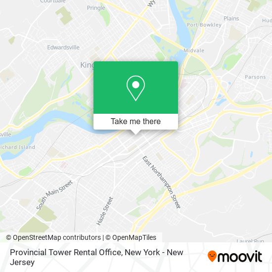 Provincial Tower Rental Office map