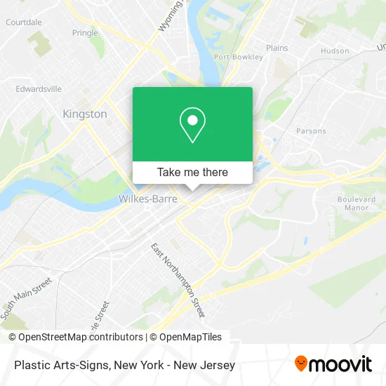 Plastic Arts-Signs map